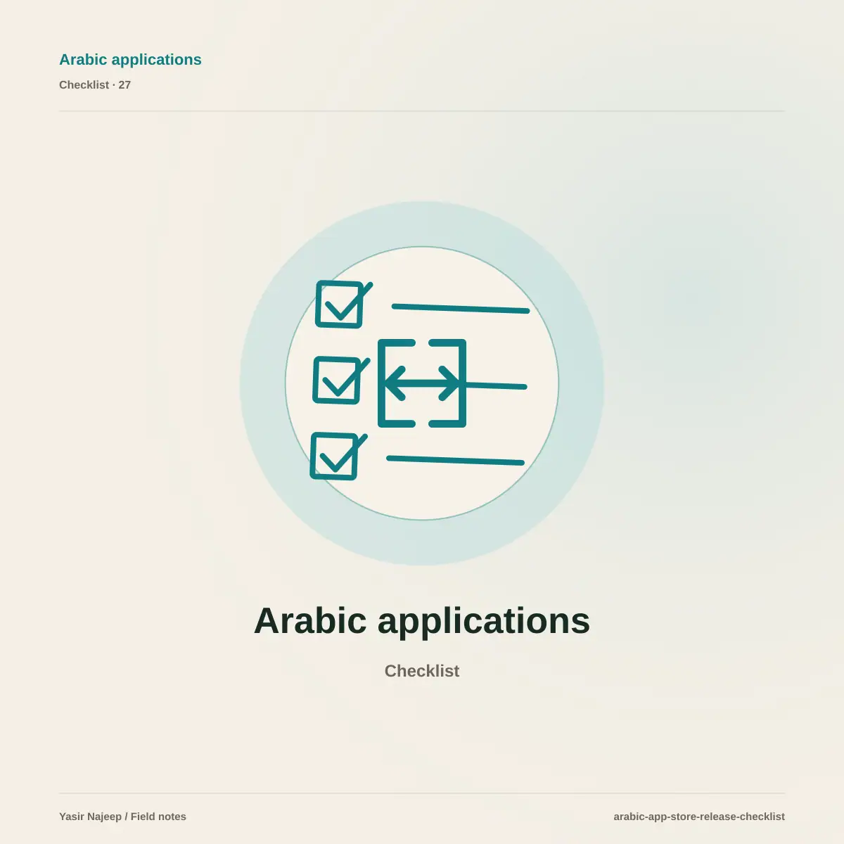 Releasing an Arabic app on the App Store and Google Play