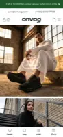 متجر أونفوق — واجهة الجوال